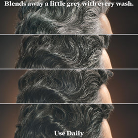 Just for Men shampoo 2-en-1 avec flacon ouvert