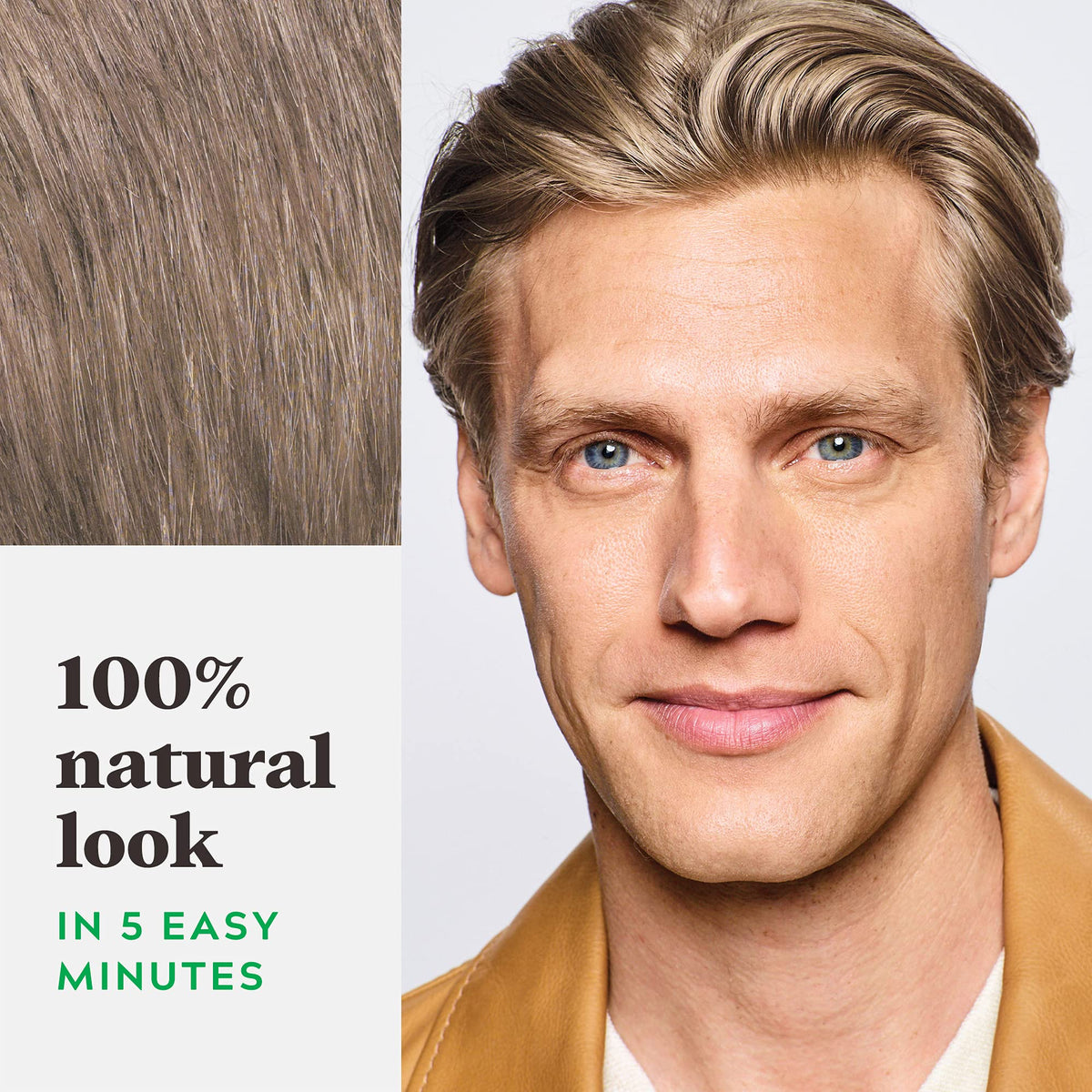 Just for Men Shampoo-In Color H-15 Blond Foncé, mode d'emploi inclus