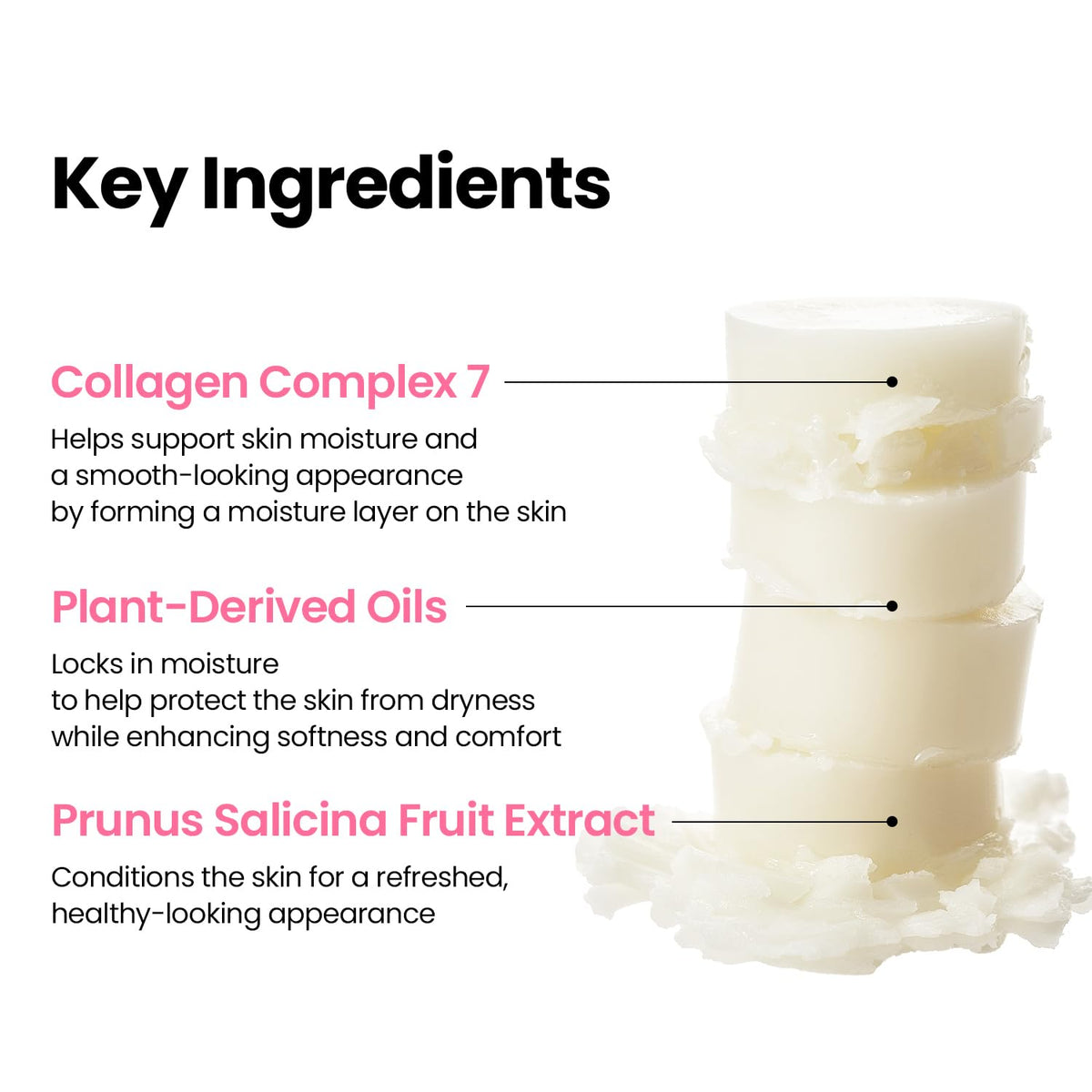 K-SECRET Collagen Multi Balm stick en application sur le cou