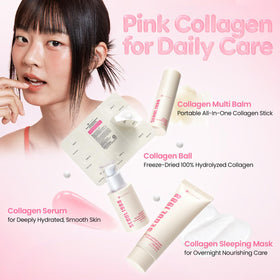 K-SECRET Collagen Multi Balm stick en mains avec une texture douce