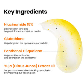 K-SECRET Sérum Éclat Niacinamide 15% 30ml et ses ingrédients
