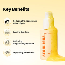 K-SECRET Sérum Éclat Niacinamide 15% 30ml vue arrière
