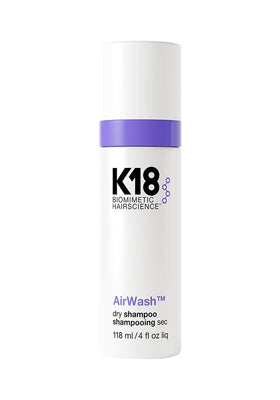 K18 AirWash Shampoo Sec 118ml vue de face avec étiquette