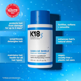 K18 Après-Shampoing Protecteur 520g texture crémeuse sur la main