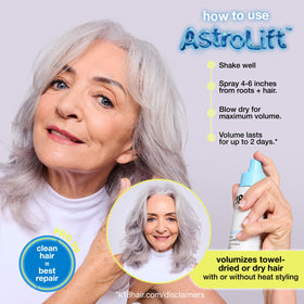 K18 AstroLift Spray Réparateur Volume 4 Fl oz emballage