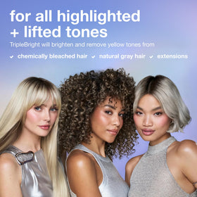 K18 Shampoo Violet TripleBright - ingrédients au dos