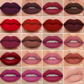 Kaely 2-en-1 Rouge à Lèvres Mat 34 Mauve dans un emballage élégant