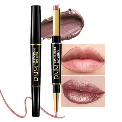 Kaely Crayon à Lèvres et Rouge à Lèvres Combo - Teintes variées