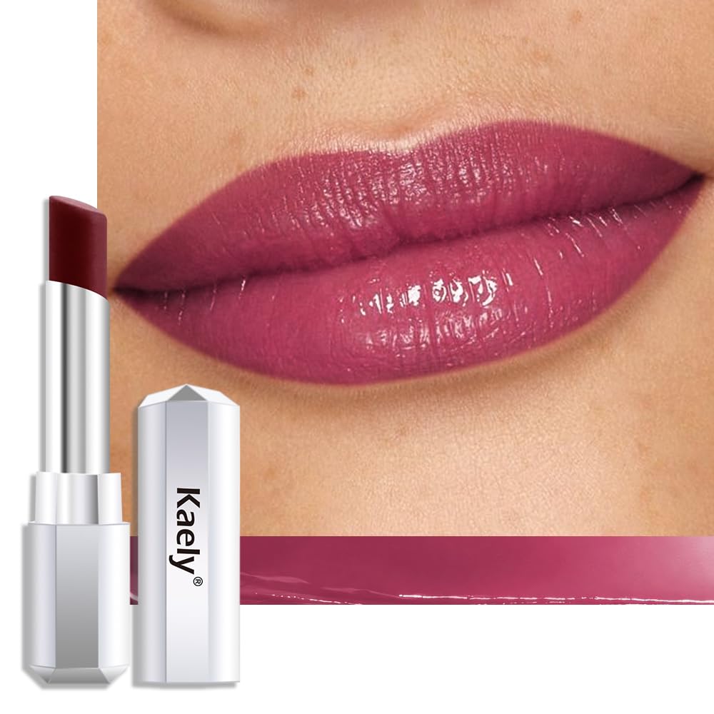 Kaely Rouge à lèvres hydratant teinté Cerise vue avant avec packaging