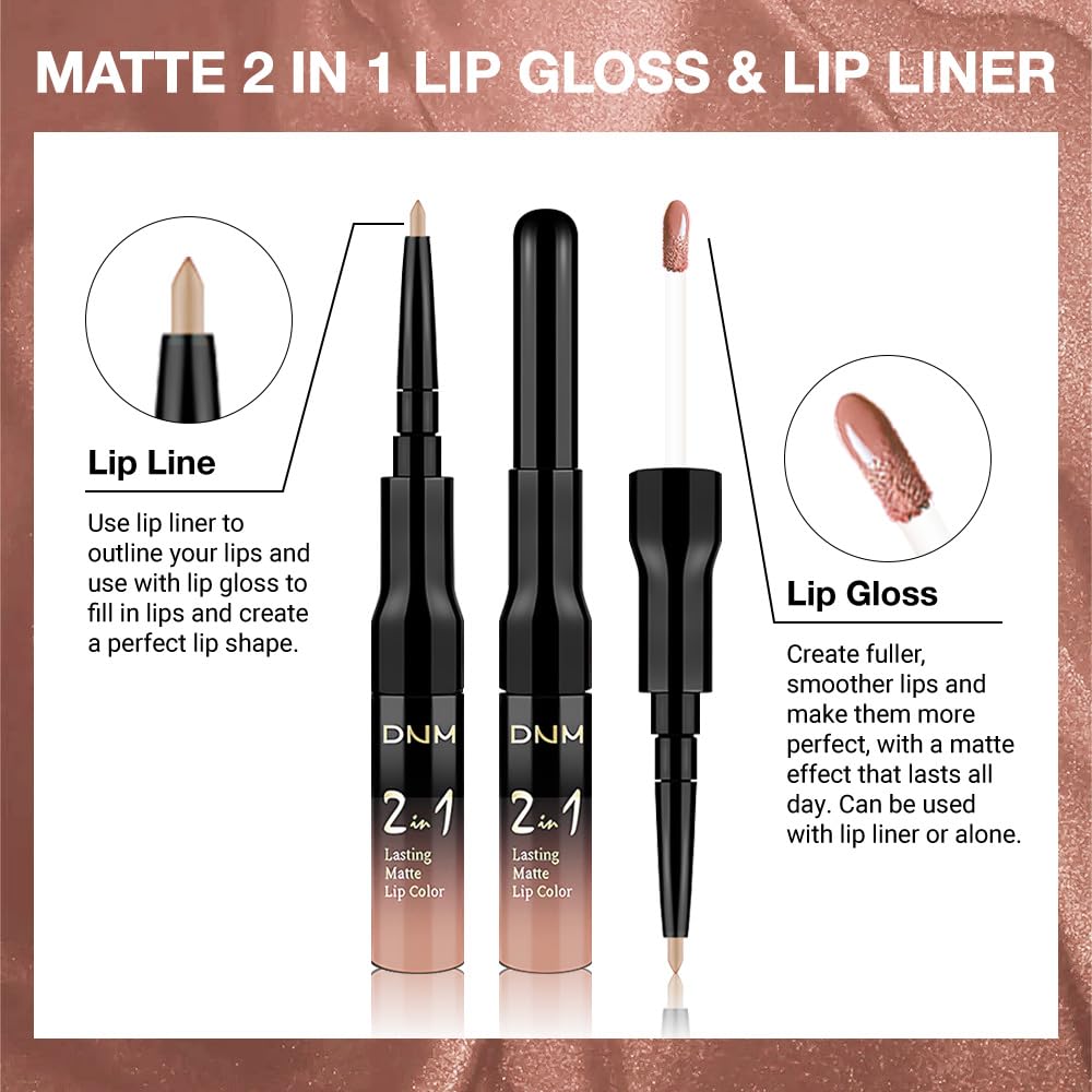 Kaely Rouge à Lèvres Mat 56 Nude Brillant application sur les lèvres