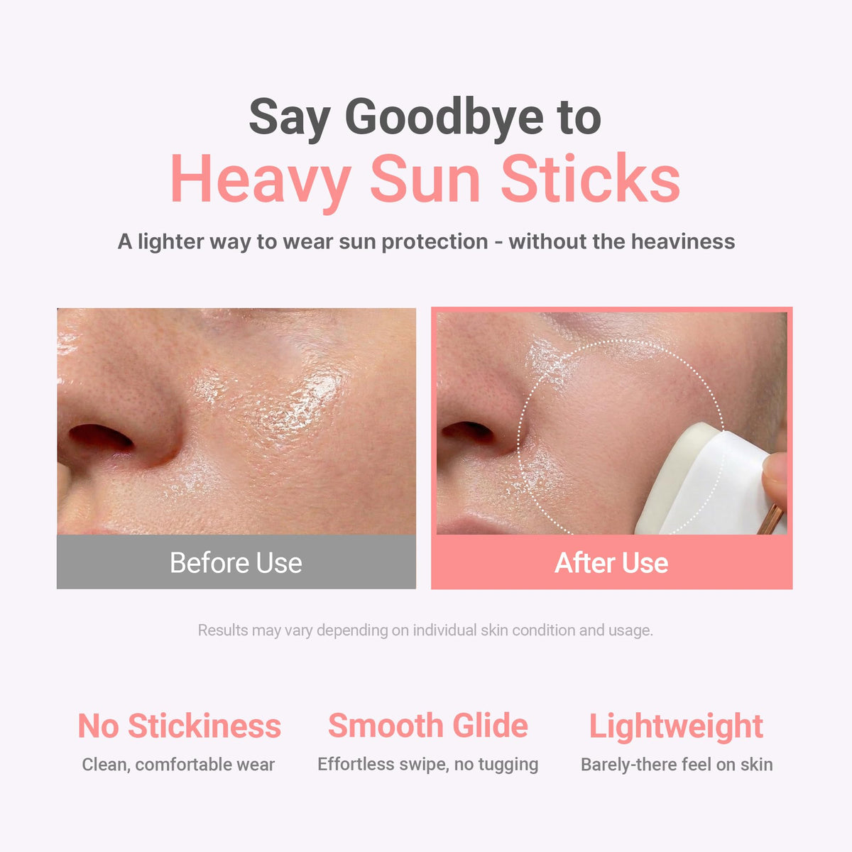 KAHI Airy Fit Sun Stick S avec autres produits de beauté