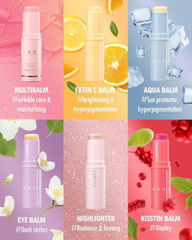 KAHI Multi Balm Collagen Stick 41g utilisé dans une routine de beauté