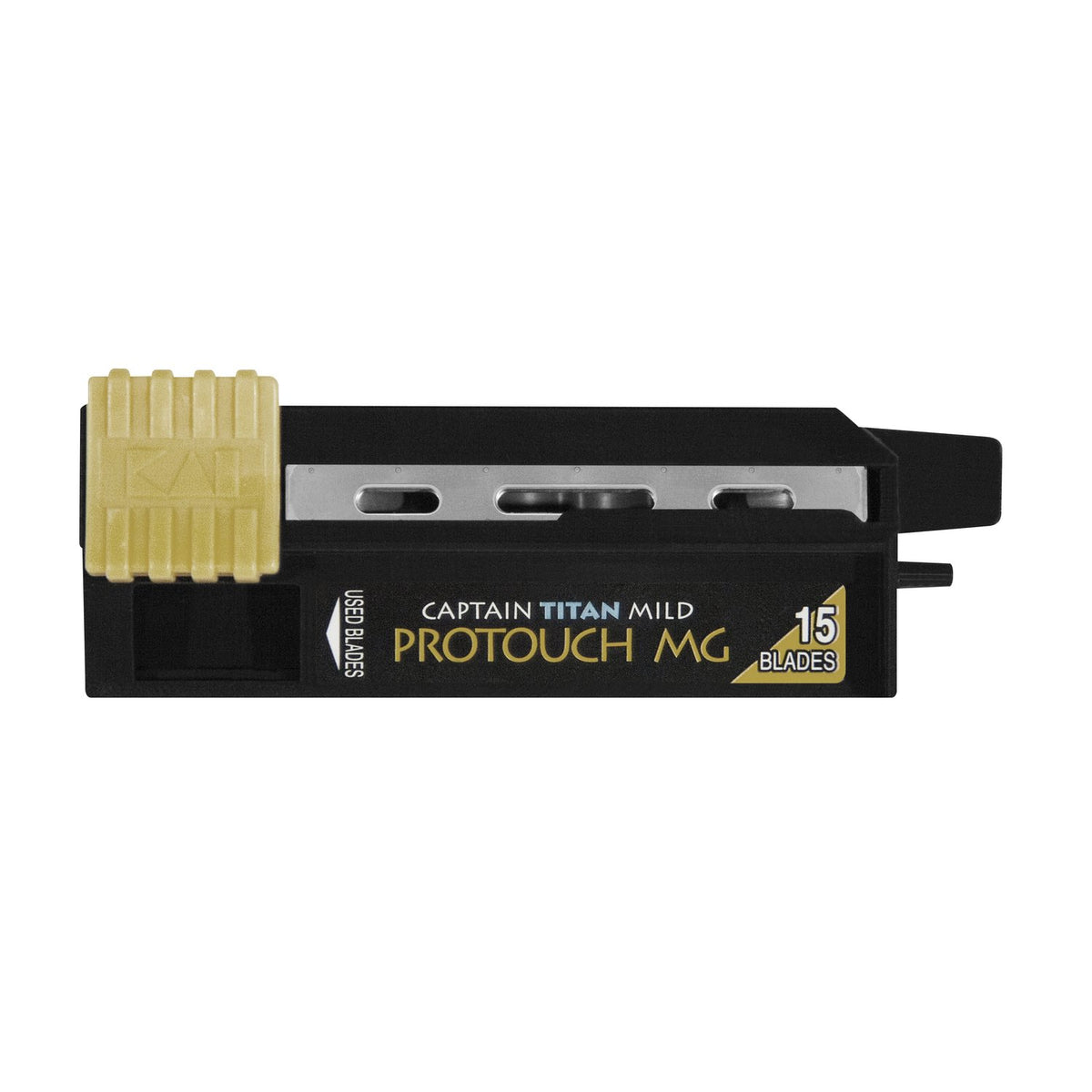 KAI Lames de Rasoir Protouch MG vue de face avec emballage