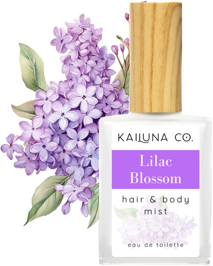 Kailuna Co. Brume Corporelle Fleur de Lilas 15 ml avant