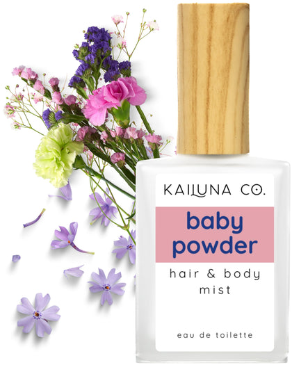Kailuna Co. Brume parfumée pour cheveux et corps 15 ml, vue de face
