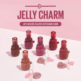 Kaja Jelly Charm 02 Squeeze Guava keychain design