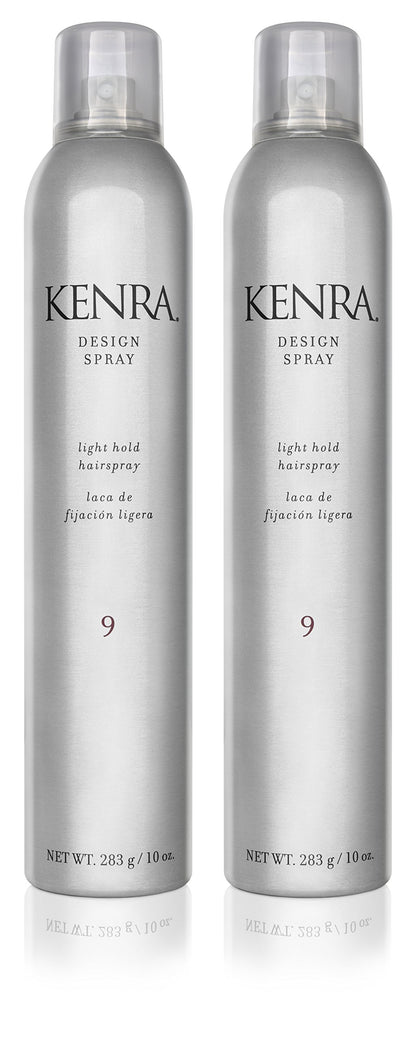 Kenra Design Spray 9 deux bouteilles 300 ml vue avant