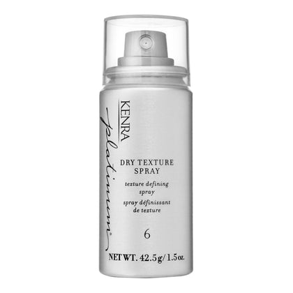 Kenra Platinum Dry Texture Spray 68g vue avant avec finition mate