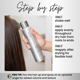 Kenra Spray Texturisant Sec 5,3 oz, en ambiance de coiffure