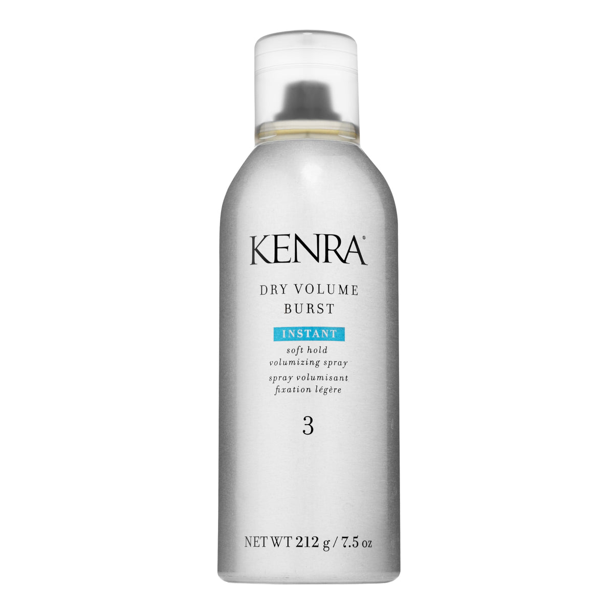 Kenra Spray Volume Instantané 259g, vue de face avec étiquette
