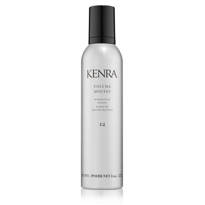Kenra Volume Mousse 12 8 oz vue avant avec étiquette