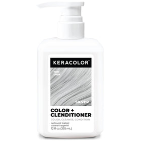 KERACOLOR Color + Clenditioner argent 12 fl oz vue de face