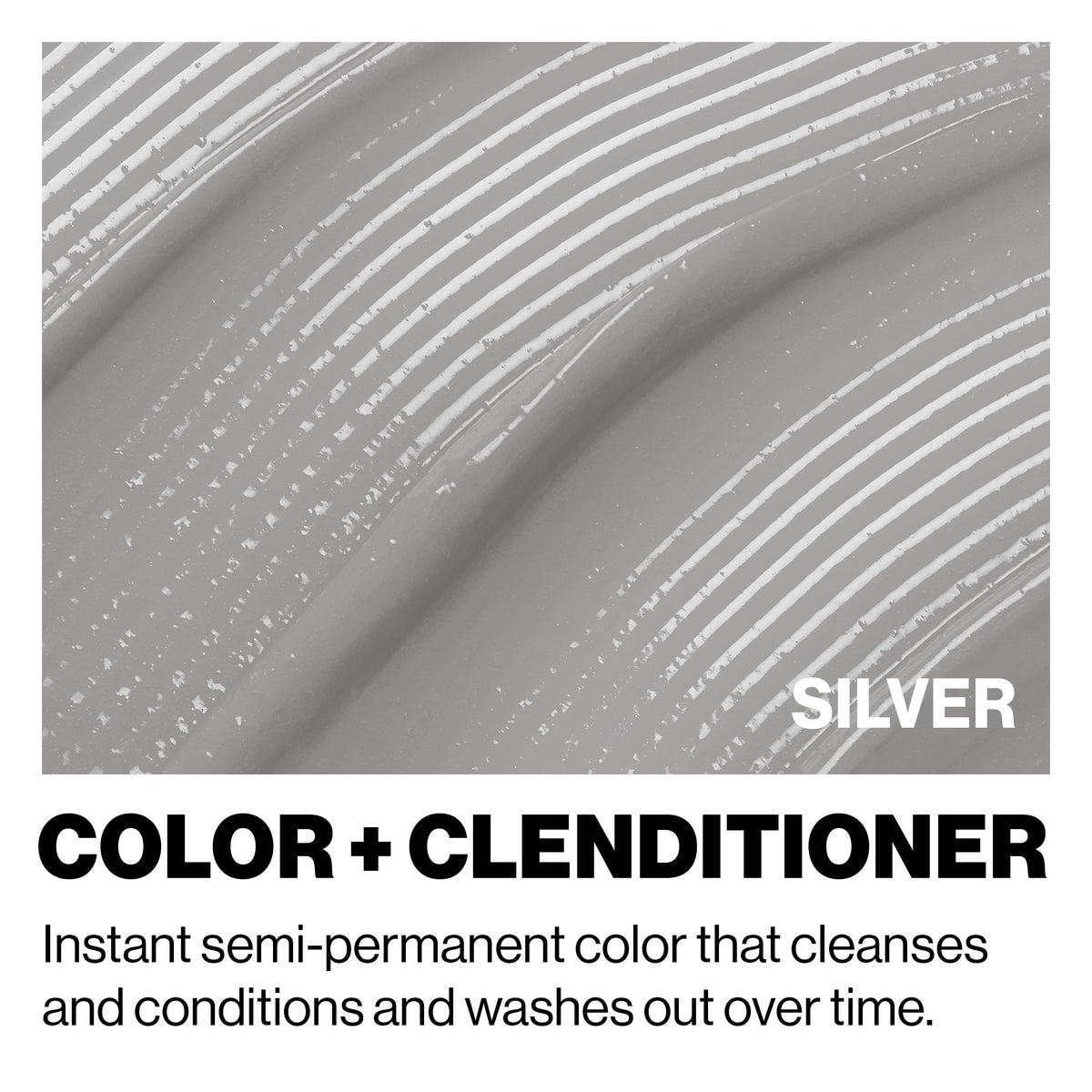 KERACOLOR Color + Clenditioner argent texture du produit