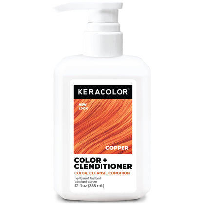 KERACOLOR Color + Clenditioner Cuivre 12 Fl Oz vue avant
