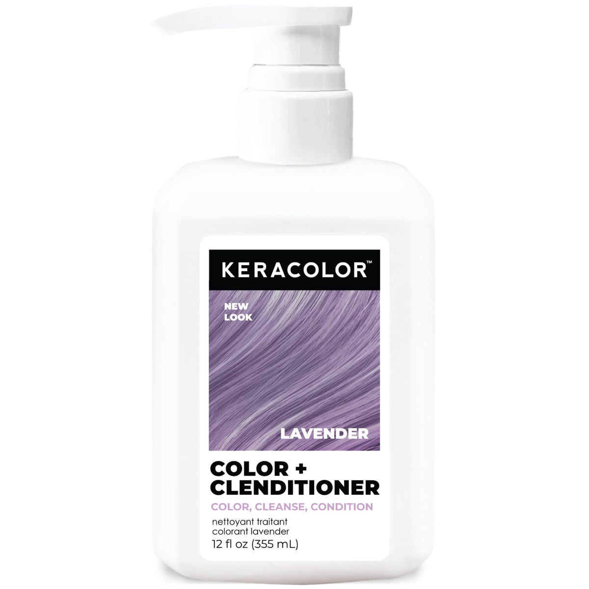KERACOLOR Color + Clenditioner Lavande 400g vue de face