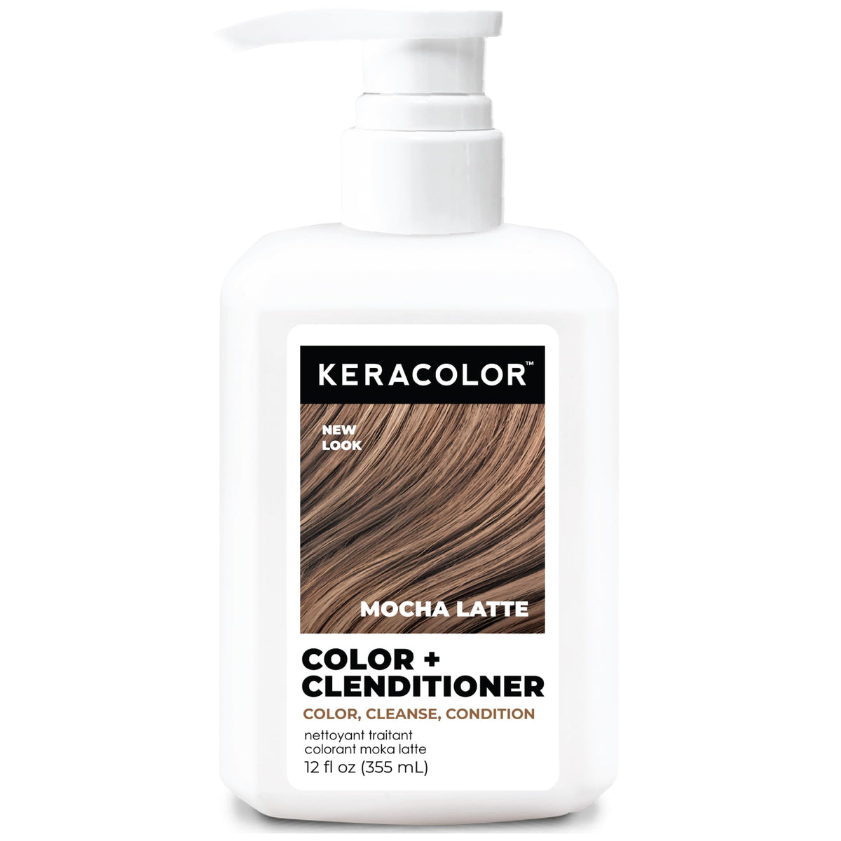 KERACOLOR Color + Clenditioner Mocha Latte 390g vue de face
