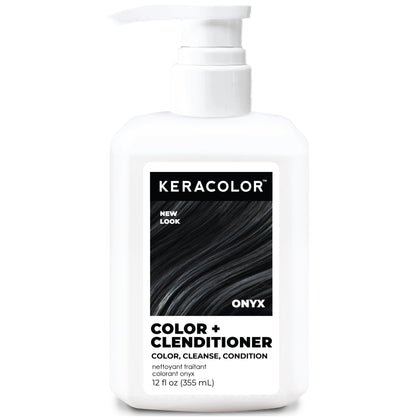 KERACOLOR Color + Clenditioner Onyx 12 Fl Oz vue de face