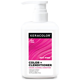 KERACOLOR Color + Clenditioner Rose Foncé 355 ml vue de face