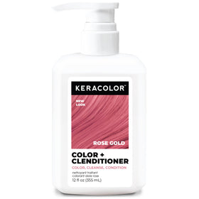 KERACOLOR Color + Clenditioner Rose Gold 355ml vue avant