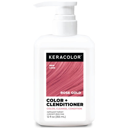 KERACOLOR Color + Clenditioner Rose Gold 355ml vue avant