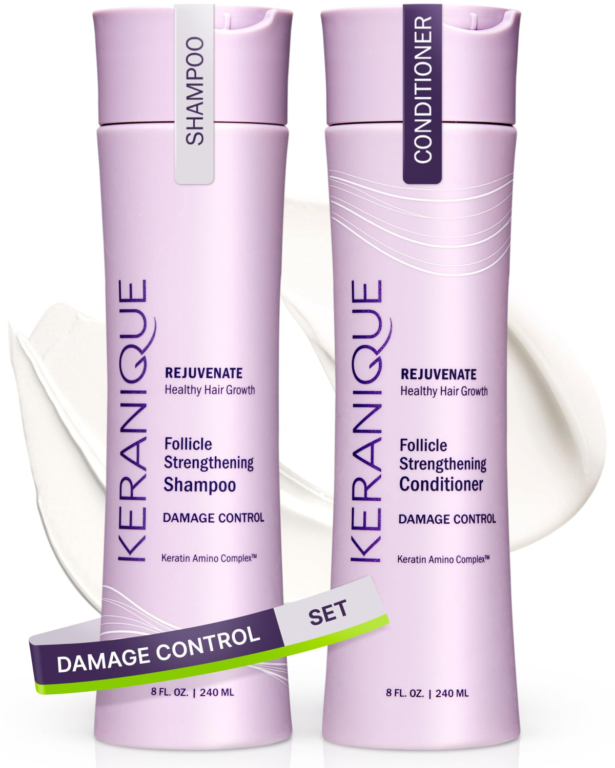 Keranique shampooing et après-shampooing 689g vue avant