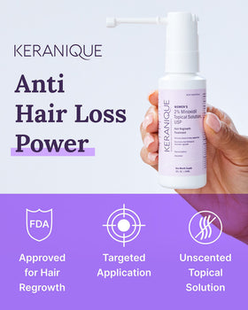 Keranique spray de précision pour application ciblée