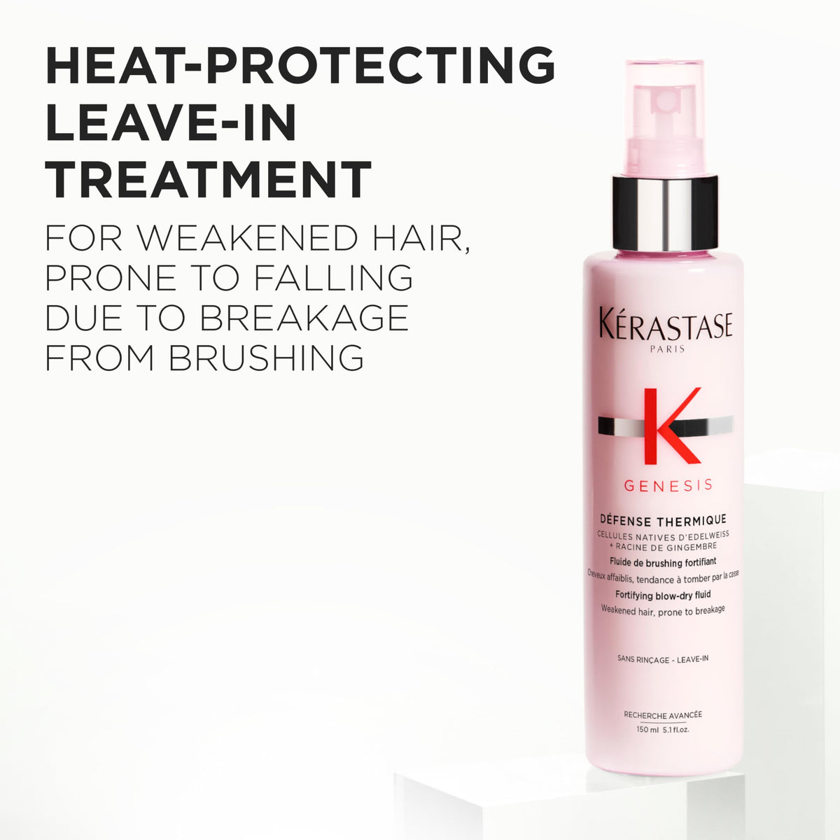 KÉRASTASE Primer Thermique 200g application sur cheveux