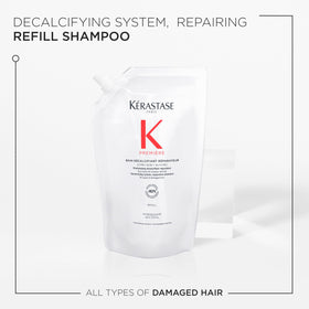KÉRASTASE Shampooing Réparateur Sans Sulfates 550g arrière de l'emballage