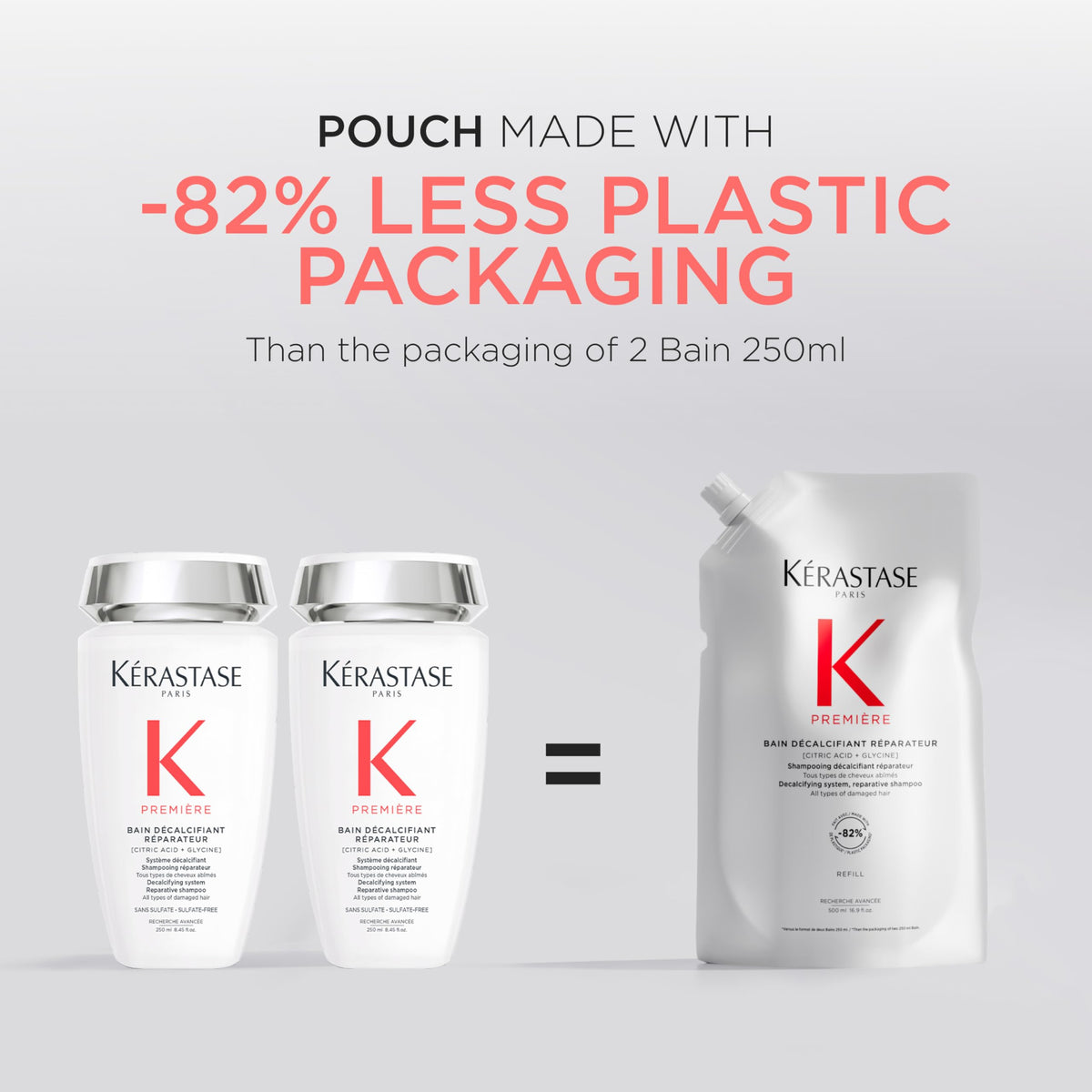 KÉRASTASE Shampooing Réparateur Sans Sulfates 550g côté