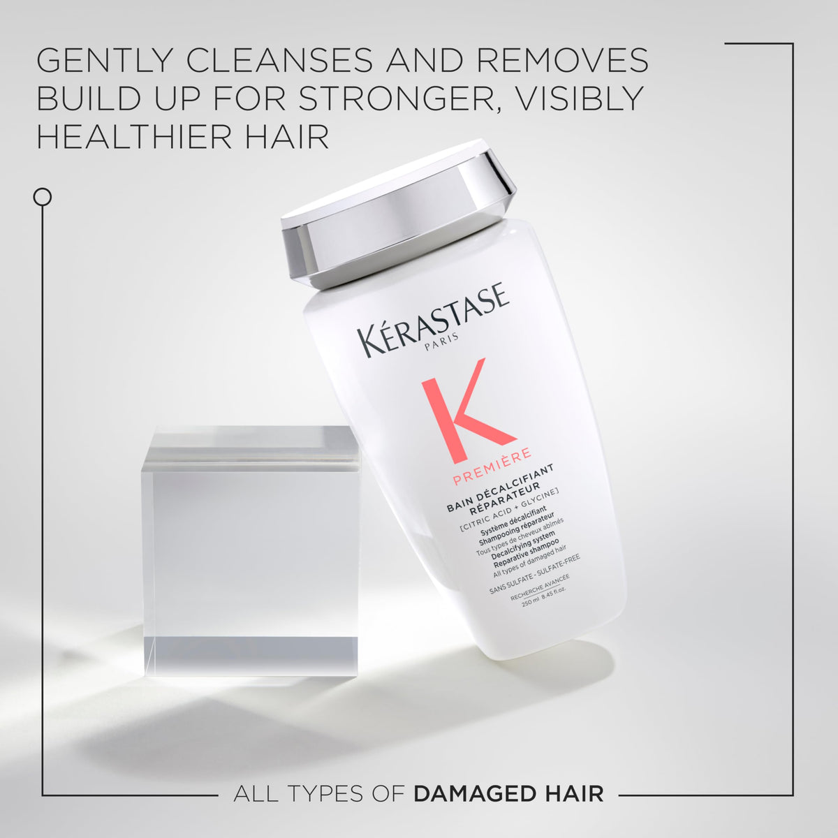 KÉRASTASE Shampooing Réparateur sans Sulfates arrière avec ingrédients