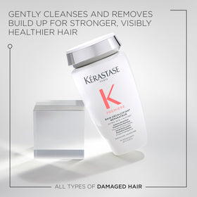 KÉRASTASE Shampooing Réparateur sans Sulfates arrière avec ingrédients