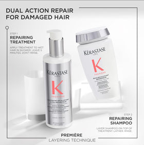 KÉRASTASE Shampooing Réparateur sans Sulfates vue en haut