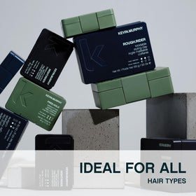 KEVIN.MURPHY ROUGH.RIDER pâte coiffante 30 g application sur cheveux
