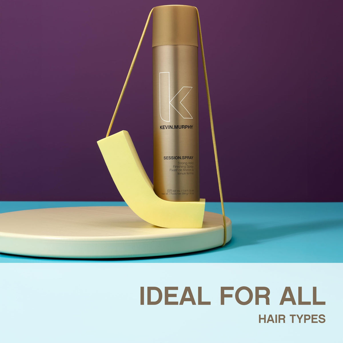 KEVIN.MURPHY Session Spray avec des cheveux brillants en arrière-plan