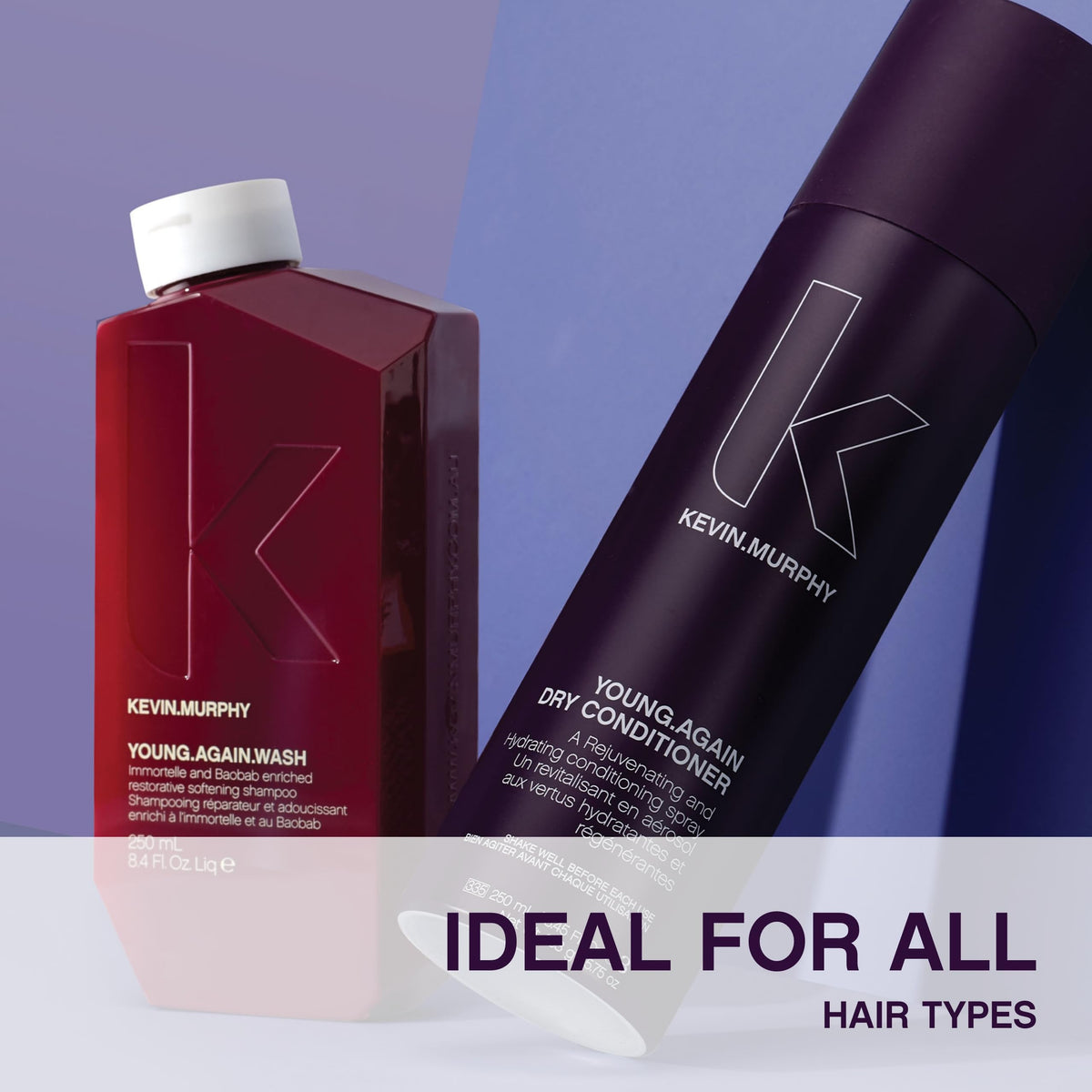 KEVIN.MURPHY YOUNG.AGAIN Après-Shampoing Sec 250 mL avec texture de produit