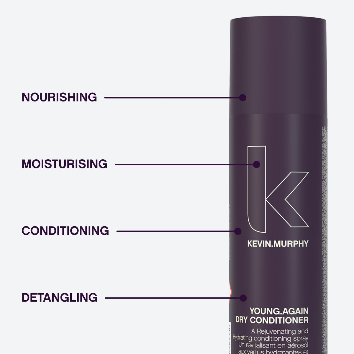 KEVIN.MURPHY YOUNG.AGAIN Après-Shampoing Sec 250 mL dans un environnement de salle de bain