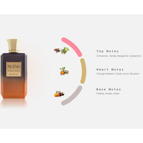Khadlaj Island Vanilla Dunes Extrait de Parfum avec boîte d'emballage