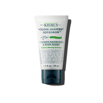 Kiehl's Crème Après-Rasage 75ml vue avant avec texture crémeuse