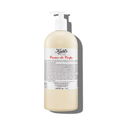 Kiehl's Crème de Corps Lotion 1L vue avant avec pompe