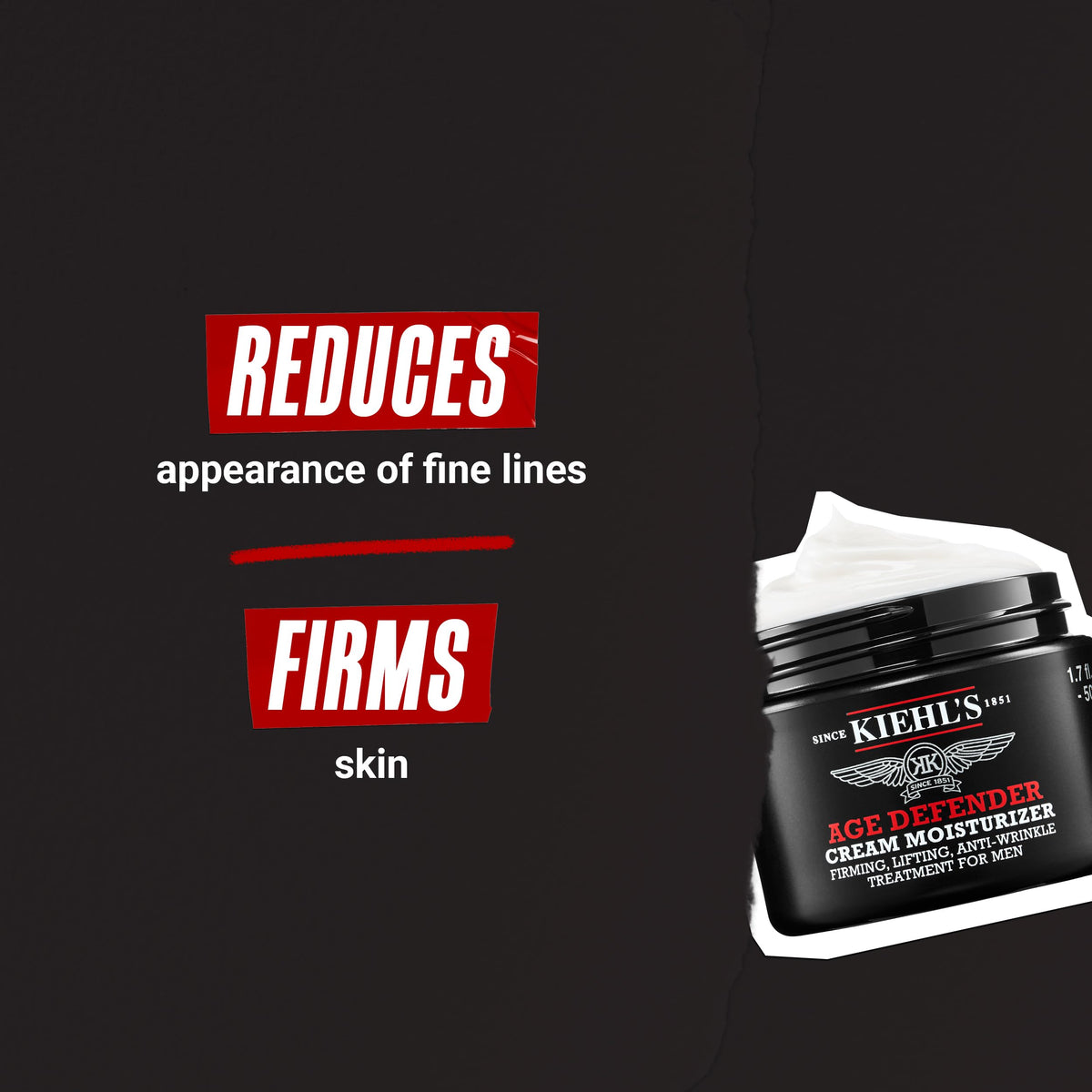 Kiehl's Crème Hydratante Anti-Âge pour Hommes 75 ml avec d'autres produits Kiehl's